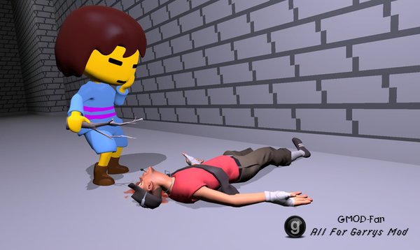 [Undertale] Frisk Model