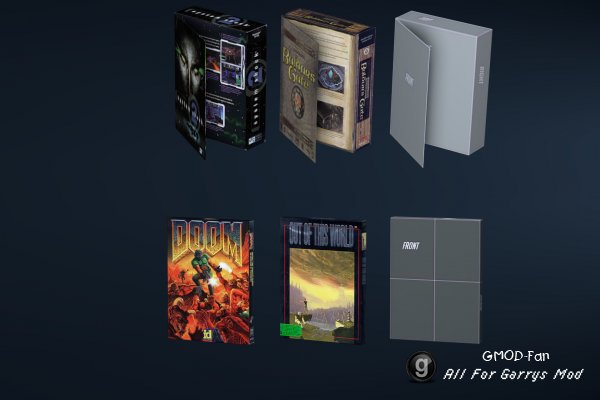 Disc data storage model pack