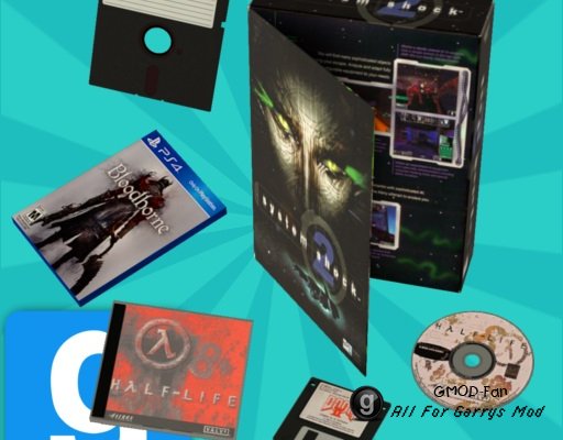 Disc data storage model pack