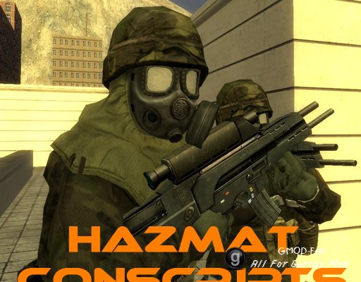 Hazmat Conscripts Playermodel+NPCs