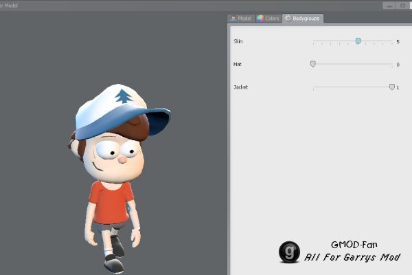Dipper Pines Player Model/NPC