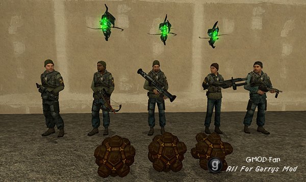 Friendly Manhack&Rollermine