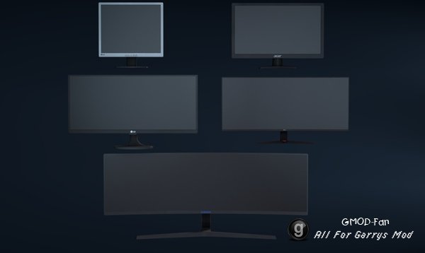 PC Monitors (pack)
