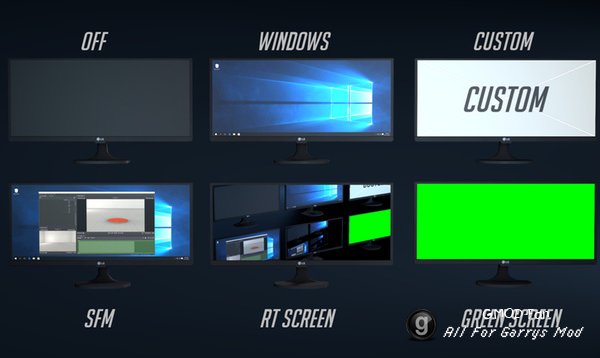 PC Monitors (pack)
