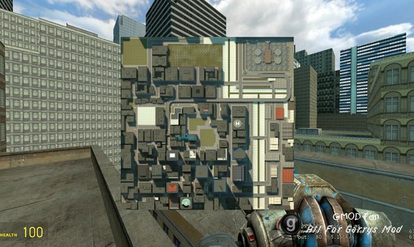 GUI MAP| Minimap for GMOD