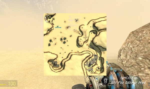 GUI MAP| Minimap for GMOD