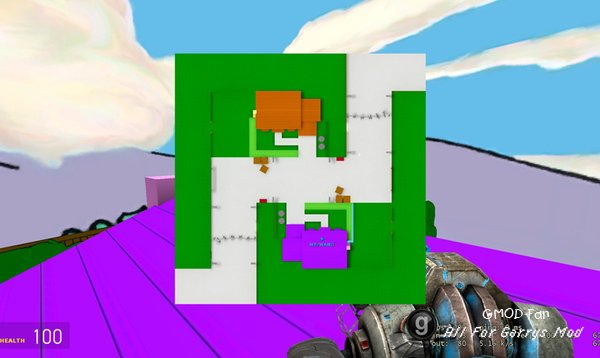 GUI MAP| Minimap for GMOD