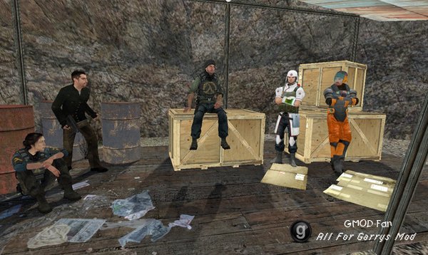 Half Life 2 Survivor NPCs + Playermodels