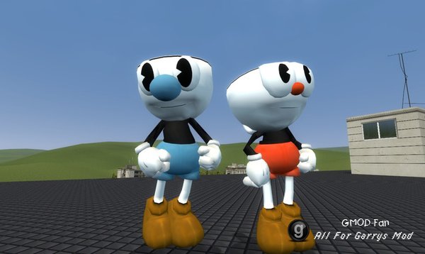 Cuphead and Mugman NPCs and Playermodels!