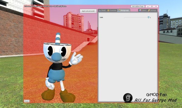 Cuphead and Mugman NPCs and Playermodels!