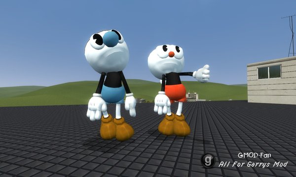 Cuphead and Mugman NPCs and Playermodels!