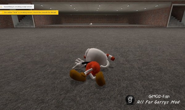Cuphead and Mugman NPCs and Playermodels!