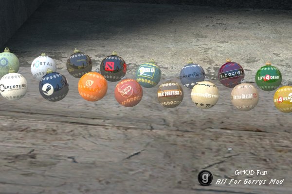 Luawolfie's Xmas Ornaments