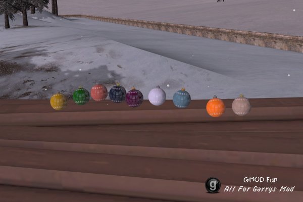 Luawolfie's Xmas Ornaments