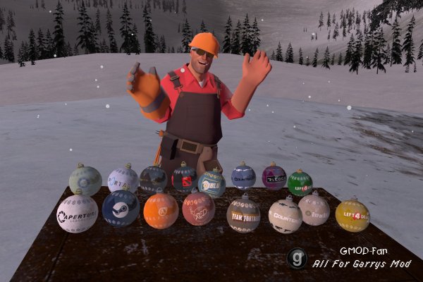 Luawolfie's Xmas Ornaments