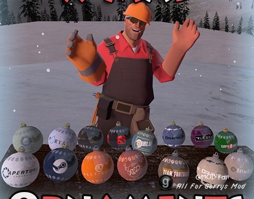 Luawolfie's Xmas Ornaments