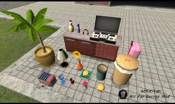 Комплект предметов #13 для Garry's Mod