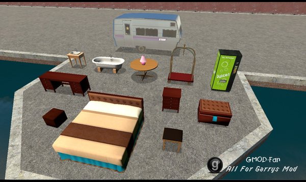 Комплект предметов #13 для Garry's Mod