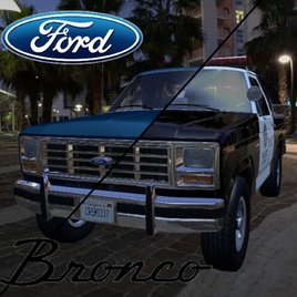 CrSk Autos - Ford Bronco 1982 Pack (Regular/police)