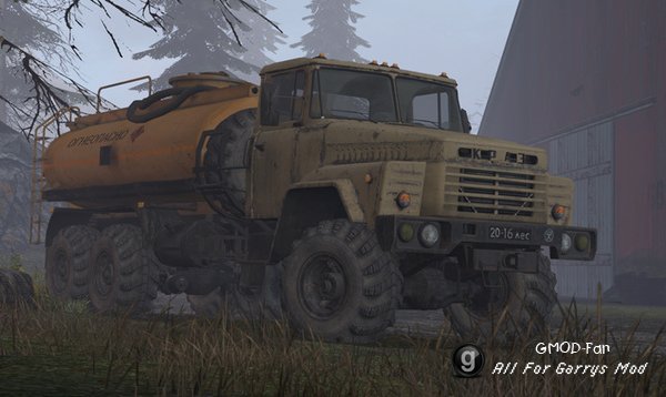 KrAZ-260 Pack RAGDOLLS