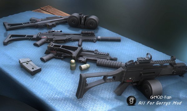 Modern Warfare Remastered - G36C (Viewmodel)