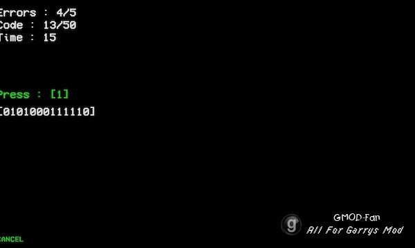 Terminal R Version - Scripted Message & Hack