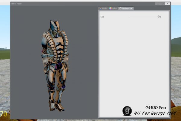 JoJo's BIZARRE ADVENTURE WORLD Player model
