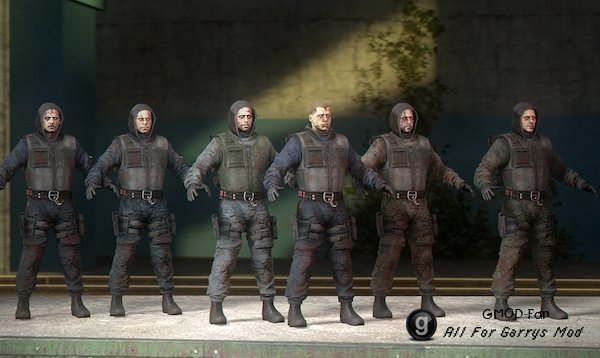 S.T.A.L.K.E.R. - Mercenaries Redux [PMs, Ragdolls]