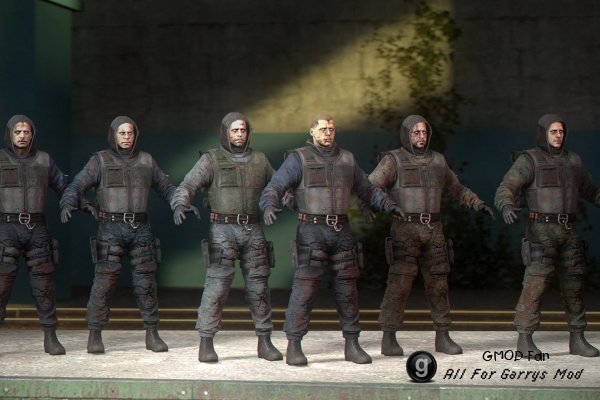 S.T.A.L.K.E.R. - Mercenaries Redux [PMs, Ragdolls]