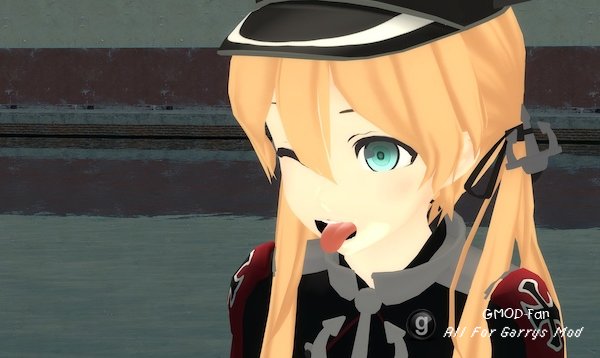Prinz Eugen (Kancolle) Playermodel and NPC