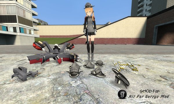 Prinz Eugen (Kancolle) Playermodel and NPC