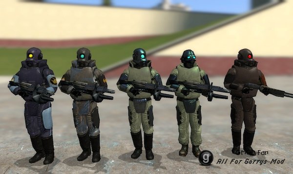 Combine Armored PMs and NPCs