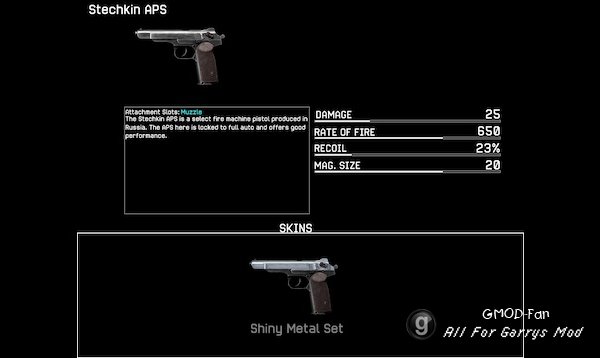 [CW 2.0] Warface Secondaries