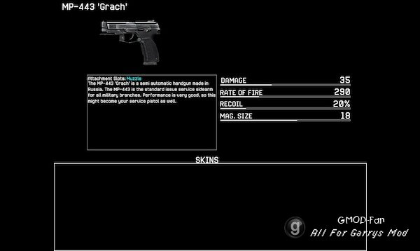 [CW 2.0] Warface Secondaries