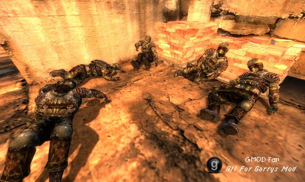 S.T.A.L.K.E.R. Статичные пропы трупов
