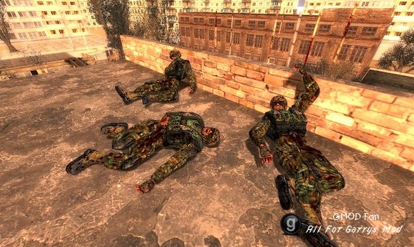 S.T.A.L.K.E.R. Статичные пропы трупов