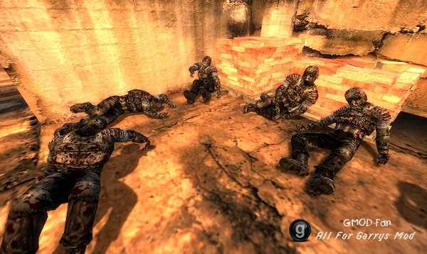 S.T.A.L.K.E.R. Статичные пропы трупов