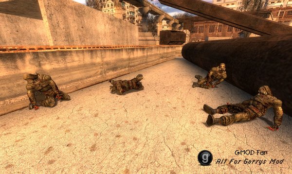 S.T.A.L.K.E.R. Статичные пропы трупов