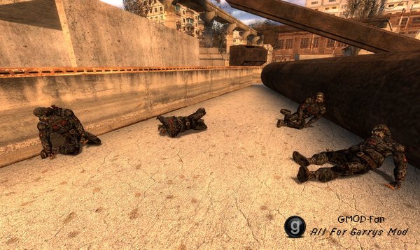 S.T.A.L.K.E.R. Статичные пропы трупов