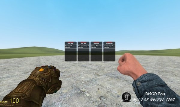 Thanos's Infinity Gauntlet SWEP and Model