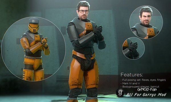 HL: Gordon Freeman REDUX P.M. and Ragdoll