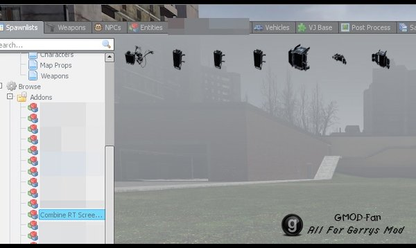 Combine RT Screen(monitor) Model Pack