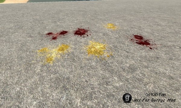 Black Mesa Blood Decals (for Paint Tool)