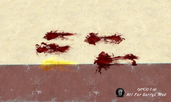 Black Mesa Blood Decals (for Paint Tool)