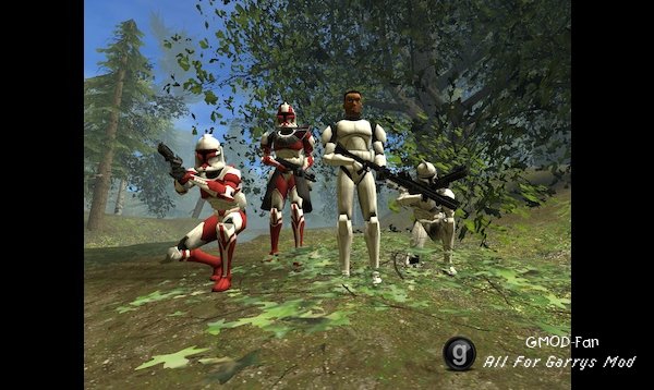 CGI clone troopers Playermodels