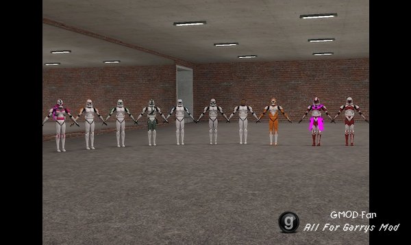 CGI clone troopers Playermodels