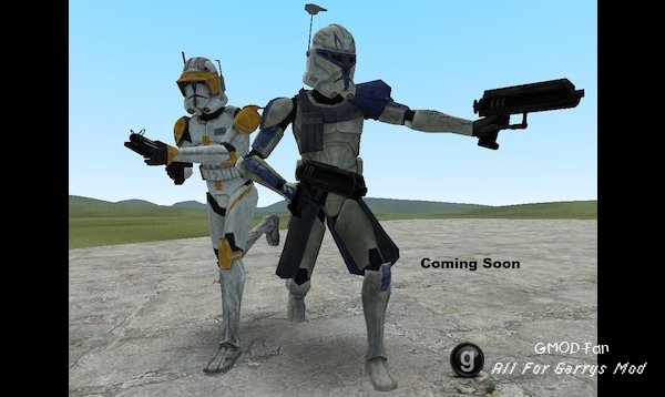 CGI clone troopers Playermodels