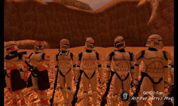Star Wars CGI Trooper NPCs