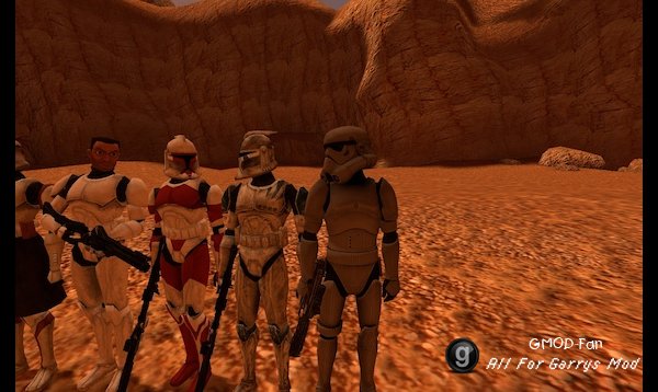 Star Wars CGI Trooper NPCs