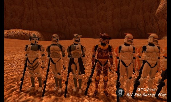 Star Wars CGI Trooper NPCs